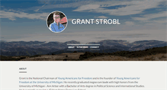 Desktop Screenshot of grantstrobl.com